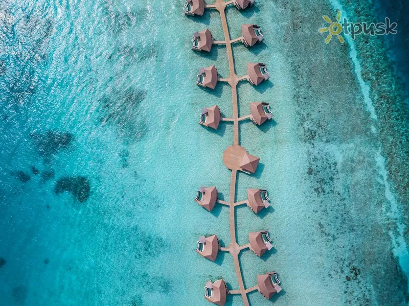 Фото отеля InterContinental Maldives Maamunagau Resort 5* Раа Атолл Мальдивы экстерьер и бассейны