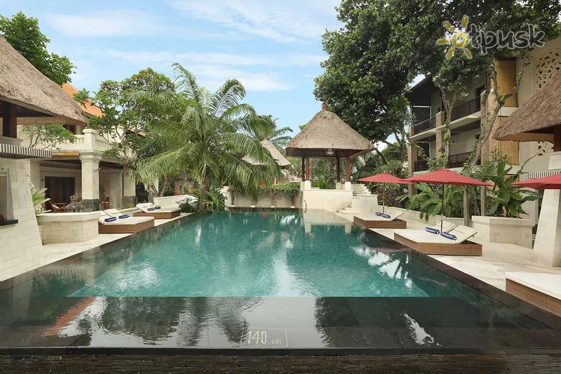 Фото отеля Griya Santrian a Beach Resort & Spa 4* Санур (о. Бали) Индонезия экстерьер и бассейны