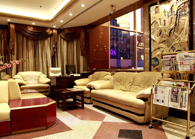 Фото отеля Orchid Hotel 3* Дубай ОАЕ лобі та інтер'єр