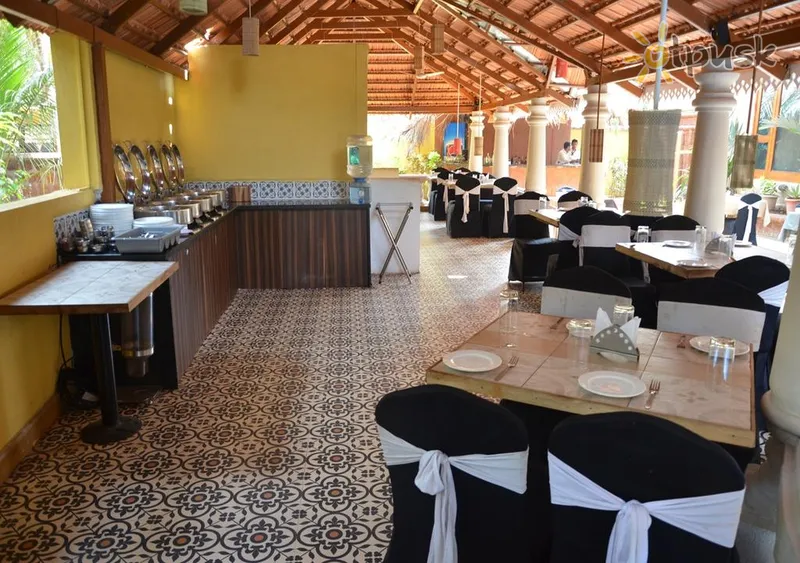 Фото отеля Tangerine Clarks Inn 3* Šiaurės Goa Indija barai ir restoranai