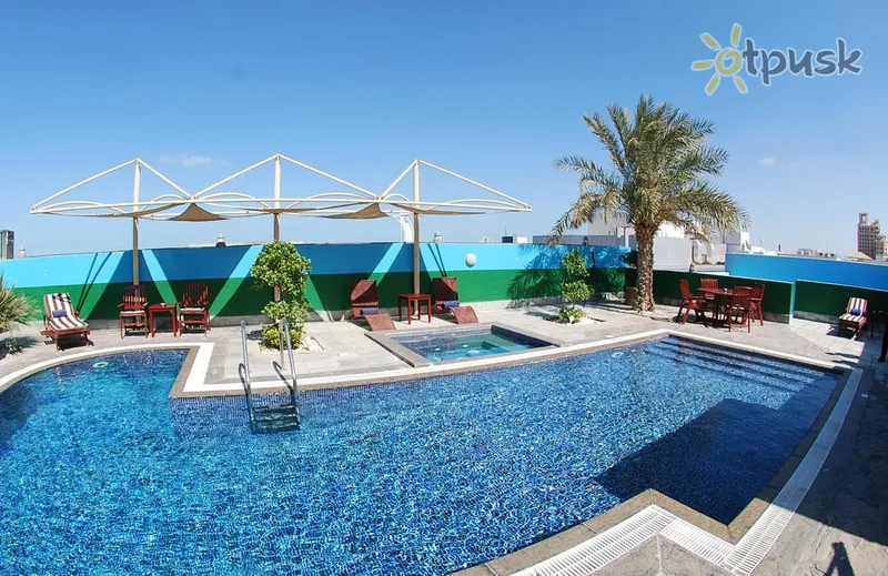 Фото отеля Donatello Hotel Dubai 4* Dubajus JAE išorė ir baseinai