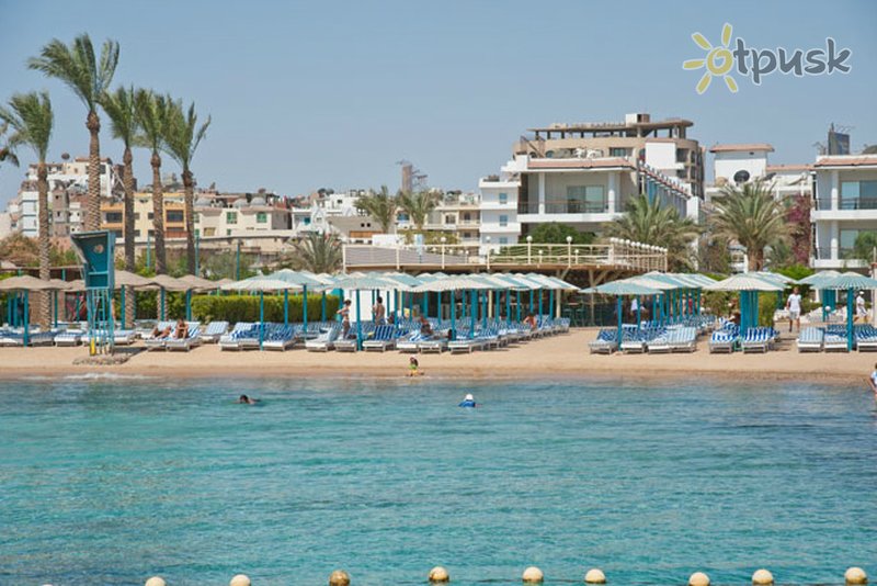 Фото отеля MinaMark Beach Resort 4* Хургада Египет пляж