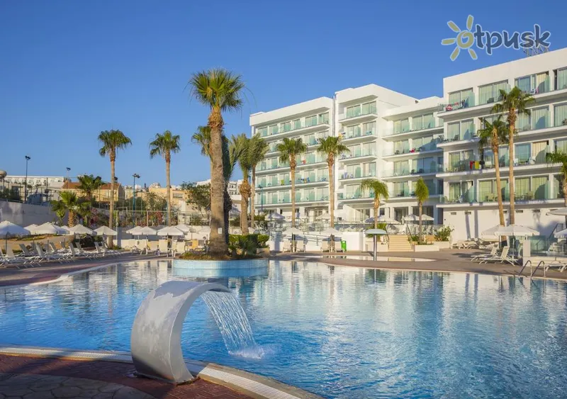 Фото отеля Tsokkos Protaras Beach Hotel 4* Протарас Кипр экстерьер и бассейны