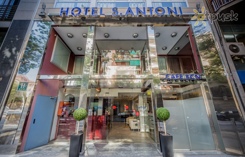 Фото отеля Sant Antoni Hotel 3* Барселона Испания экстерьер и бассейны