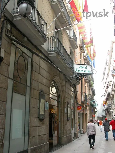 Фото отеля Peninsular Hotel 1* Барселона Испания экстерьер и бассейны