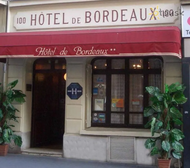 Фото отеля Bordeaux Hotel 2* Париж Франція екстер'єр та басейни