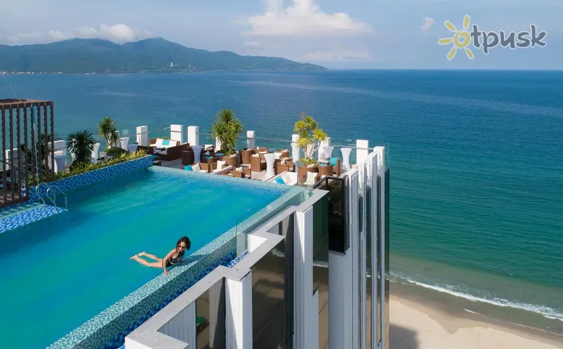 Фото отеля HAIAN Beach Hotel & Spa 4* Дананг Вьетнам экстерьер и бассейны
