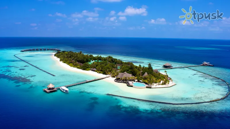 Фото отеля Komandoo Maldives Island Resort 5* Lhaviyani atolas Maldyvai išorė ir baseinai