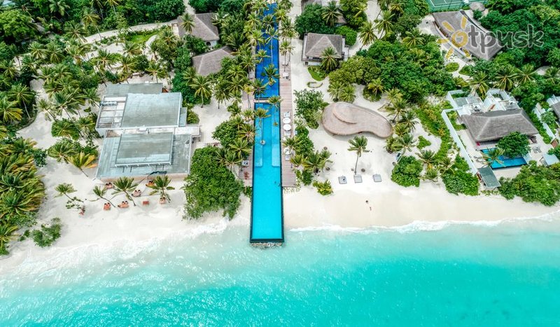 Фото отеля Fairmont Maldives Sirru Fen Fushi 5* Шавиани Атолл Мальдивы пляж