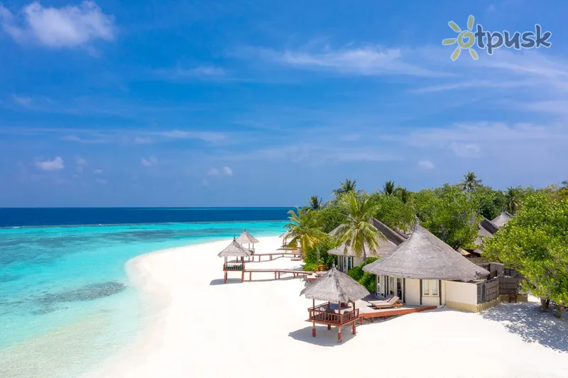 Фото отеля Banyan Tree Vabbinfaru 5* Северный Мале Атолл Мальдивы пляж