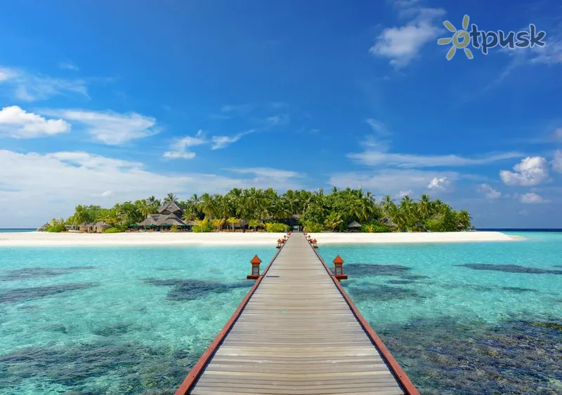 Фото отеля Banyan Tree Vabbinfaru 5* Šiaurės Malės atolas Maldyvai išorė ir baseinai