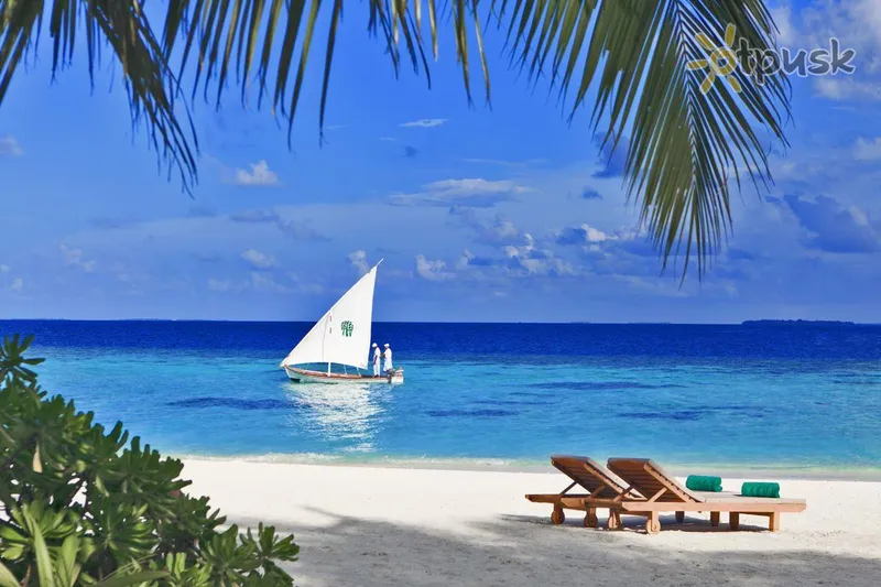 Фото отеля Banyan Tree Vabbinfaru 5* Ziemeļu Males atols Maldīvija pludmale