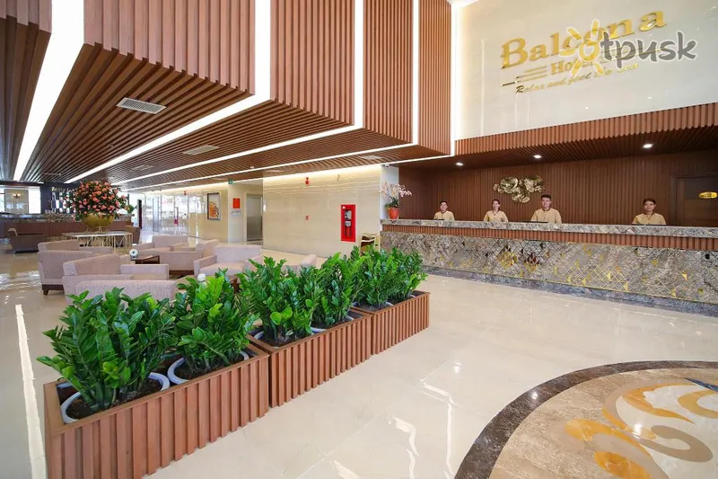 Фото отеля Balcona Hotel 4* Дананг Вьетнам лобби и интерьер