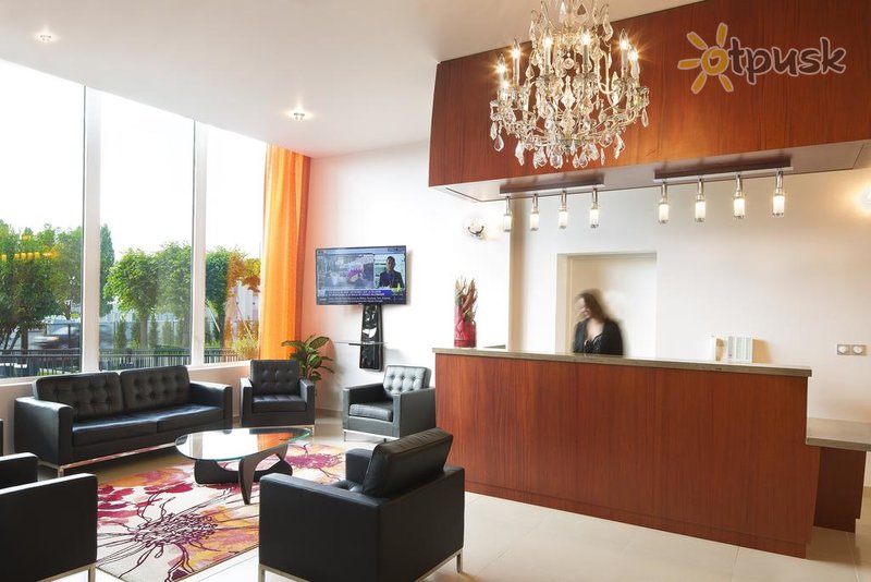 Фото отеля Executive Hotel Gennevilliers 3* Париж Франция лобби и интерьер