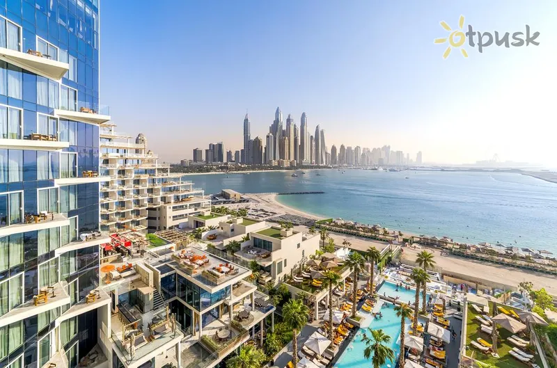 Фото отеля Five Palm Jumeirah Dubai 5* Dubajus JAE išorė ir baseinai