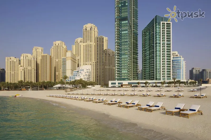 Фото отеля DoubleTree by Hilton Dubai Jumeirah Beach 4* Дубай ОАЕ пляж