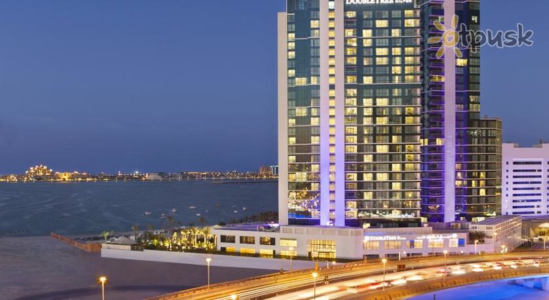 Фото отеля DoubleTree by Hilton Dubai Jumeirah Beach 4* Дубай ОАЭ экстерьер и бассейны