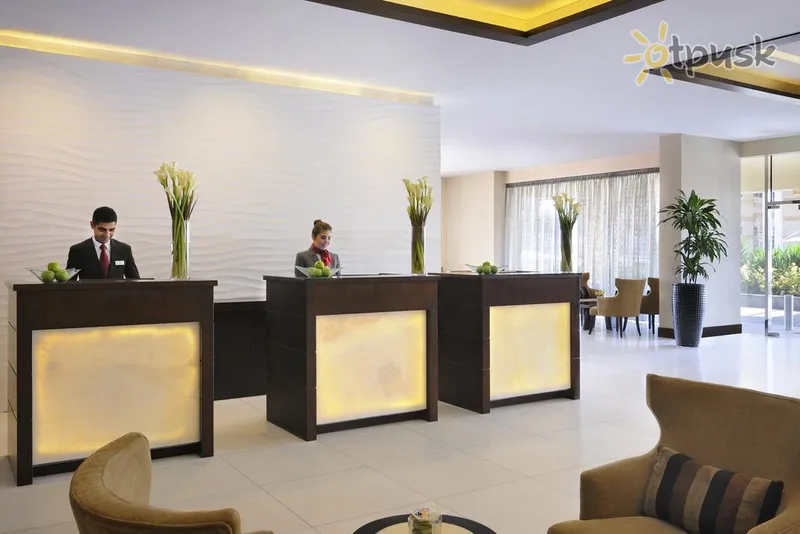 Фото отеля Movenpick Hotel Apartments Al Mamzar Dubai 5* Дубай ОАЭ лобби и интерьер