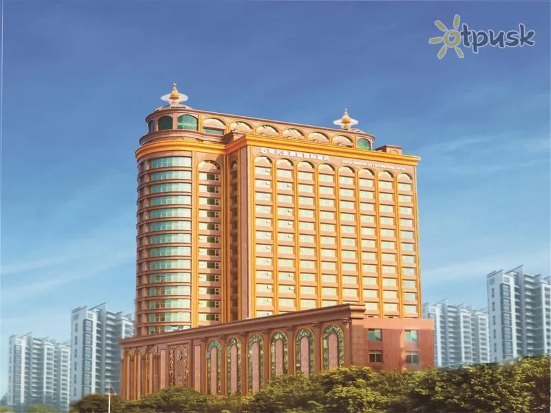 Фото отеля Yueda Financial City International 5* Гуанчжоу Китай экстерьер и бассейны
