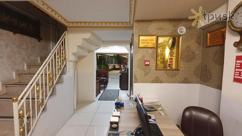 Фото отеля Sultanahmet Park Hotel 3* Стамбул Турция лобби и интерьер