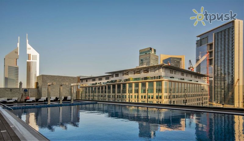 Фото отеля Gevora Hotel 4* Дубай ОАЭ экстерьер и бассейны