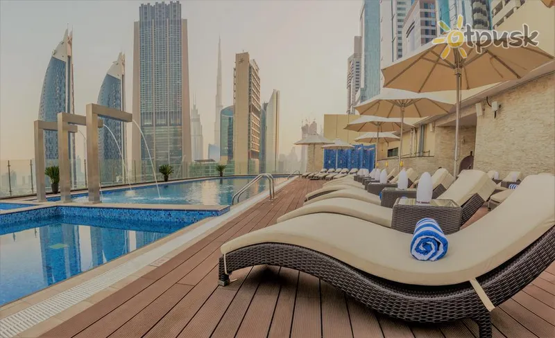 Фото отеля Gevora Hotel 4* Dubajus JAE išorė ir baseinai