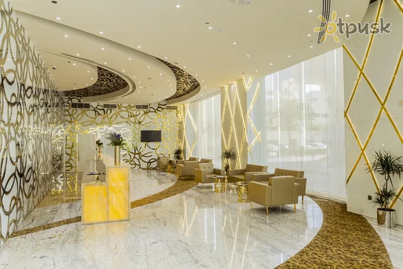 Фото отеля Gevora Hotel 4* Дубай ОАЭ лобби и интерьер