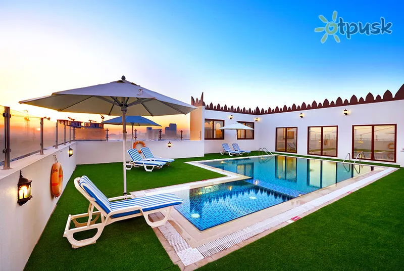 Фото отеля Skaf Hotel 4* Дубай ОАЕ екстер'єр та басейни