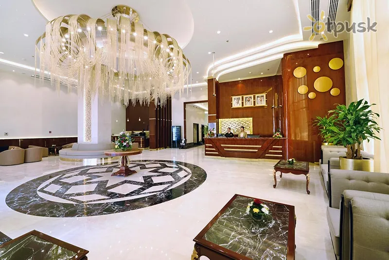Фото отеля Skaf Hotel 4* Дубай ОАЕ лобі та інтер'єр