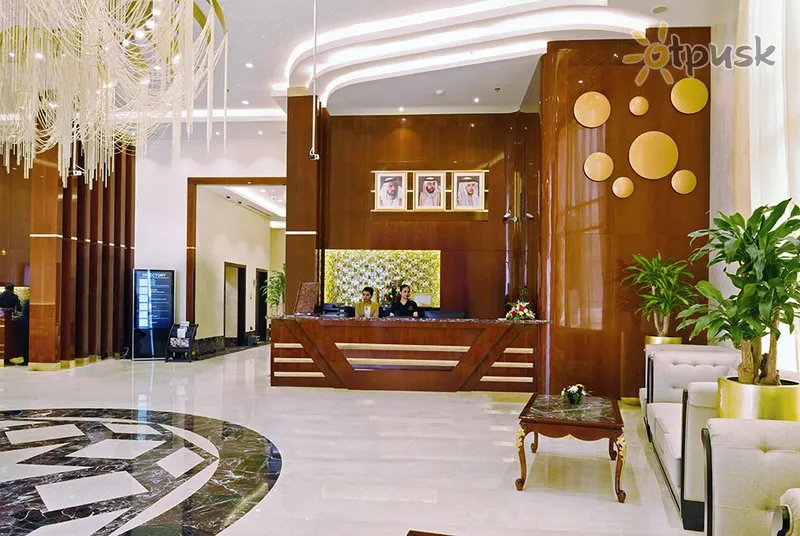 Фото отеля Skaf Hotel 4* Dubajus JAE fojė ir interjeras