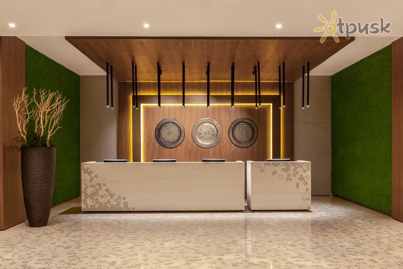 Фото отеля DoubleTree by Hilton Dubai Al Jadaf 4* Дубай ОАЭ лобби и интерьер