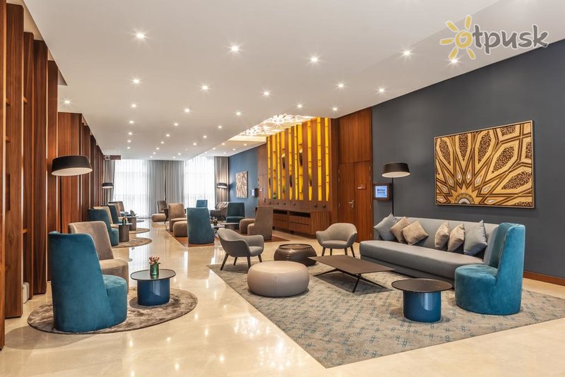 Фото отеля DoubleTree by Hilton Dubai Al Jadaf 4* Дубай ОАЭ лобби и интерьер