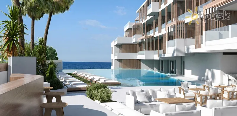 Фото отеля Akasha Beach Hotel & Spa 5* о. Крит – Іракліон Греція екстер'єр та басейни