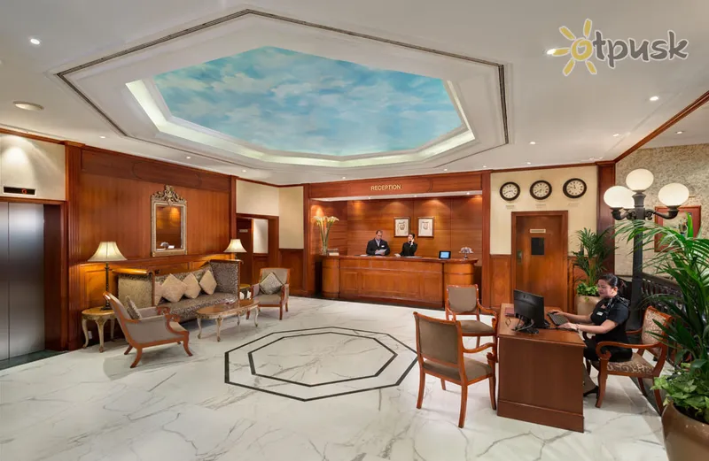 Фото отеля Marco Polo Hotel 4* Дубай ОАЕ лобі та інтер'єр