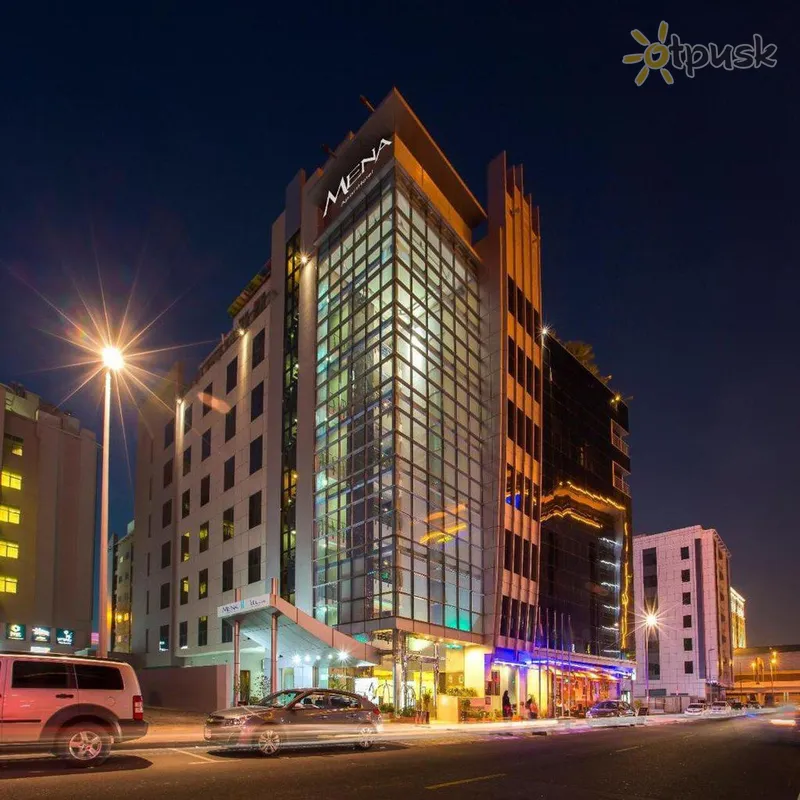 Фото отеля Mena Plaza Al Barsha Dubai 4* Дубай ОАЭ экстерьер и бассейны