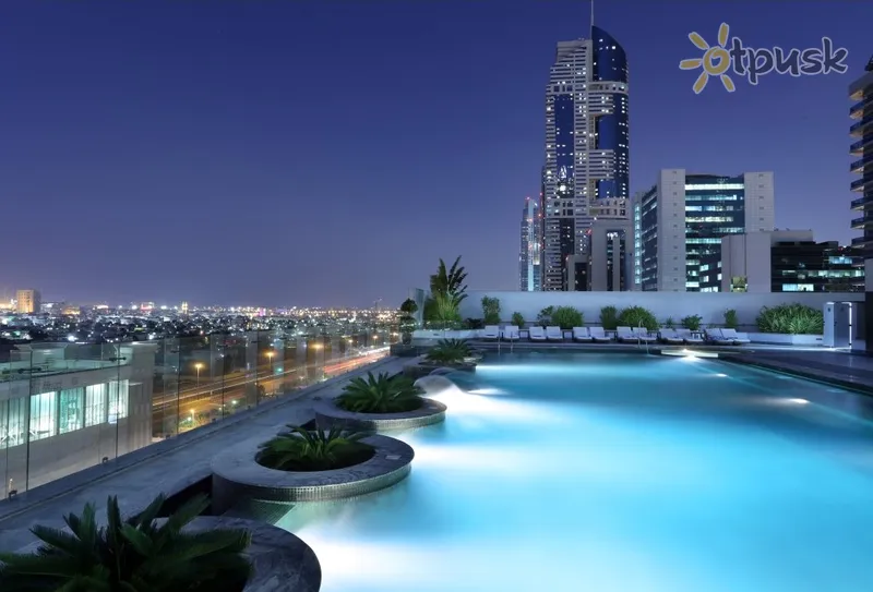 Фото отеля The Tower Plaza Hotel Dubai 5* Dubajus JAE išorė ir baseinai
