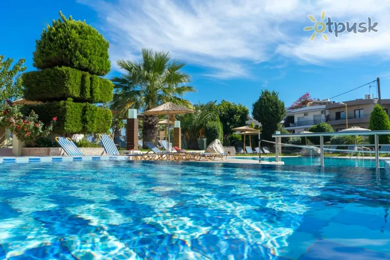 Фото отеля Stamos Hotel 2* о. Родос Греция экстерьер и бассейны