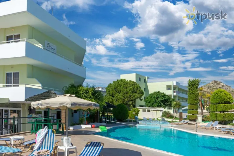 Фото отеля Stamos Hotel 2* о. Родос Греция экстерьер и бассейны