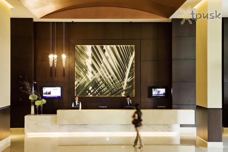 Фото отеля Novotel Deira City Centre 4* Дубай ОАЭ лобби и интерьер
