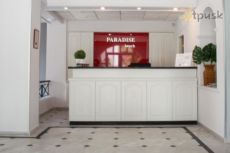 Фото отеля Paradise Beach Hotel 3* о. Закинф Греция лобби и интерьер