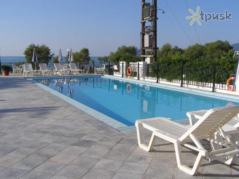 Фото отеля Andreolas Beach Hotel 2* о. Закинф Греция экстерьер и бассейны