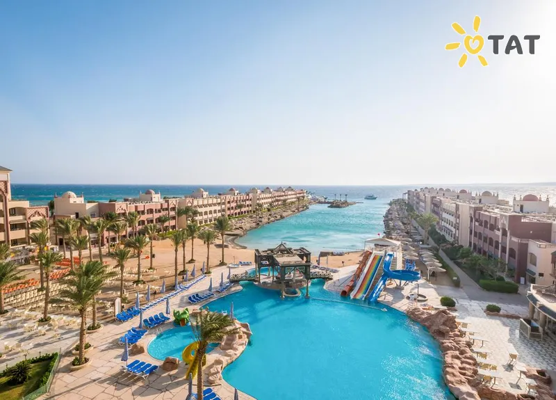 Фото отеля Sunny Days El Palacio 4* Hurgada Egiptas išorė ir baseinai