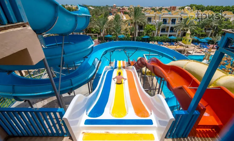 Фото отеля Mirage Bay Resort & Aquapark Lilly Land 4* Hurgada Ēģipte akvaparks, slidkalniņi