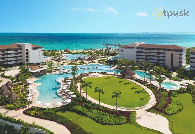 Фото отеля Dreams Playa Mujeres Golf & Spa Resort 5* Kankunas Meksika išorė ir baseinai