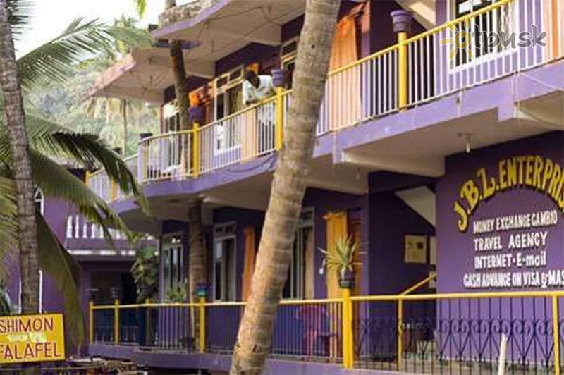 Фото отеля JBL Guest House 1* Šiaurės Goa Indija išorė ir baseinai