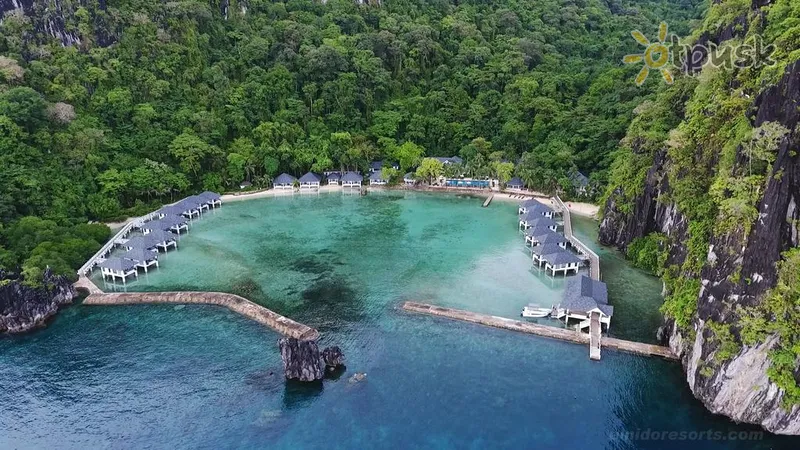 Фото отеля El Nido Resorts Lagen Island 4* о. Палаван Филиппины экстерьер и бассейны