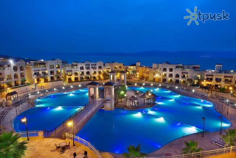Фото отеля Crowne Plaza Jordan Dead Sea Resort & Spa 5* Negyvoji jūra Jordanas išorė ir baseinai