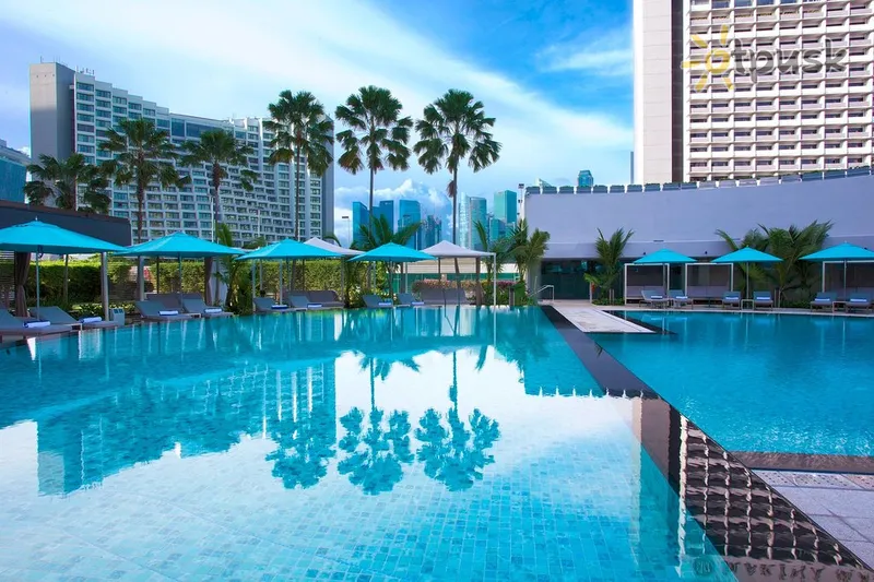 Фото отеля Pan Pacific 5* Singapūras Singapūras išorė ir baseinai