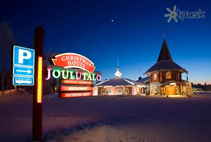 Фото отеля Santa Claus Holiday Village 4* Rovaniemis Suomija išorė ir baseinai