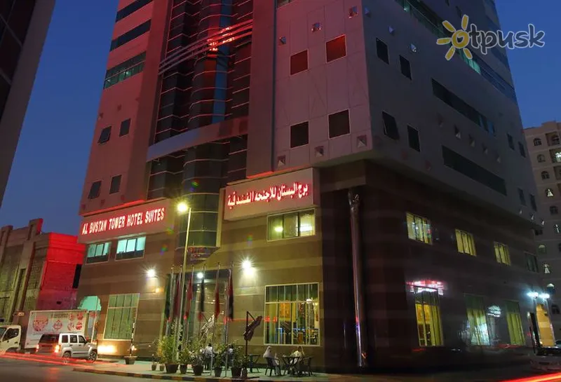 Фото отеля Al Bustan Tower Hotel Suites 3* Шарджа ОАЭ экстерьер и бассейны